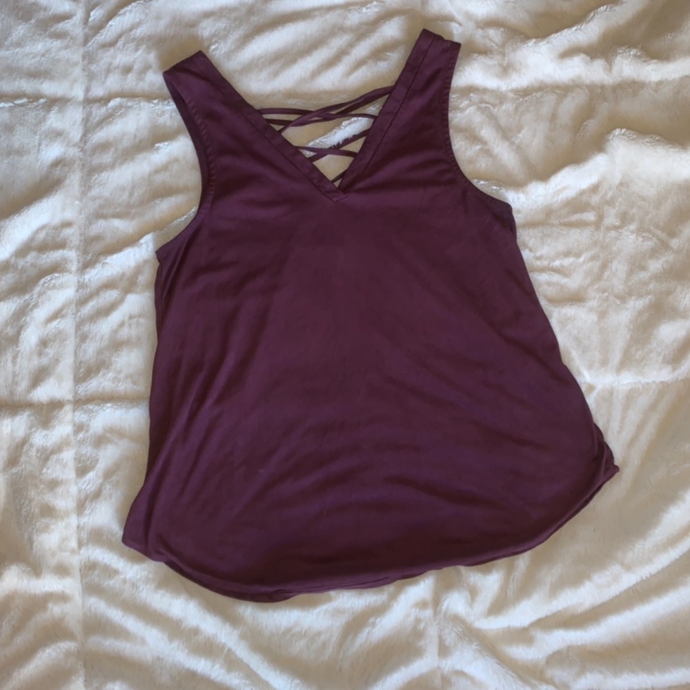 V neck tank